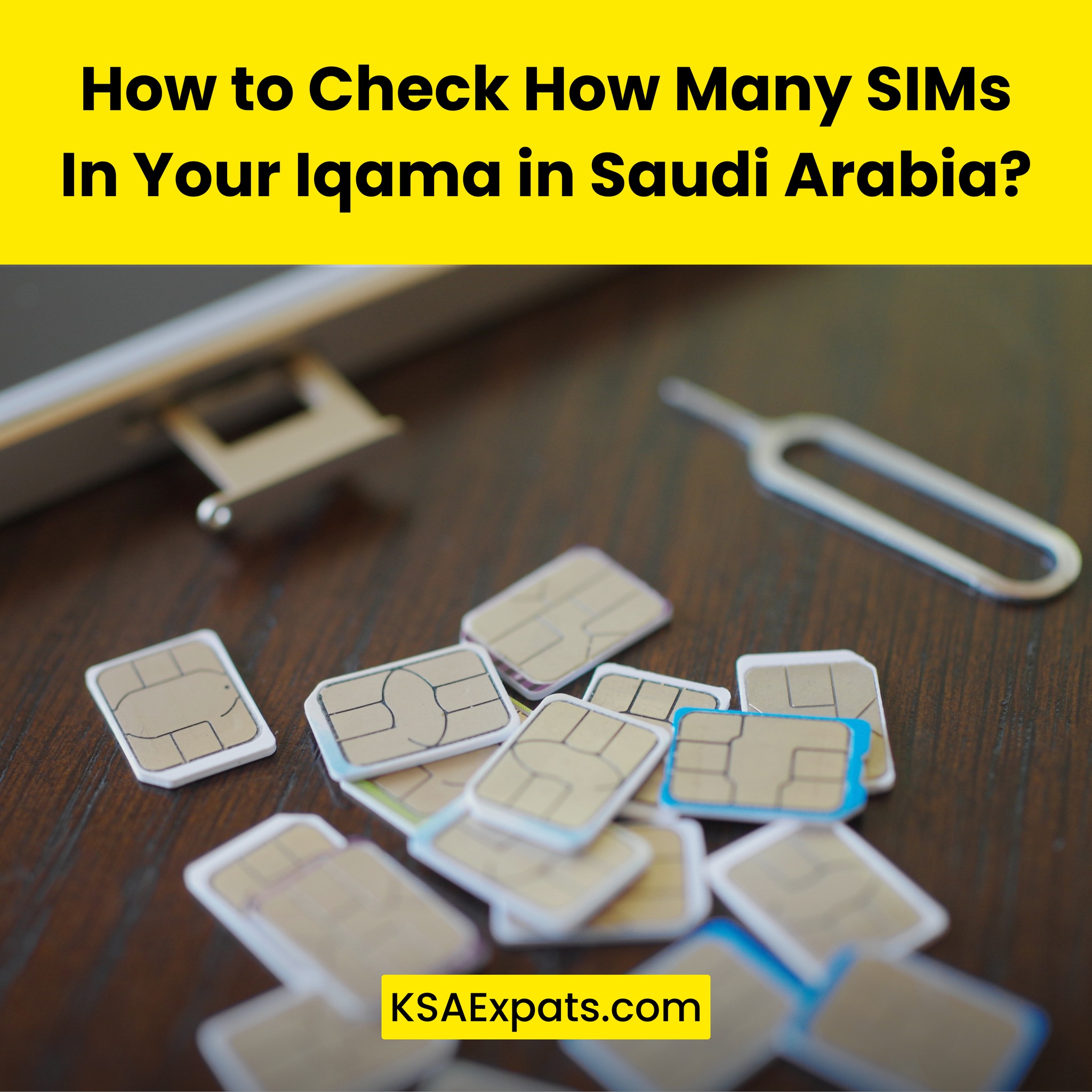 KSA Expats - How to view all SIM cards linked to your... | Facebook