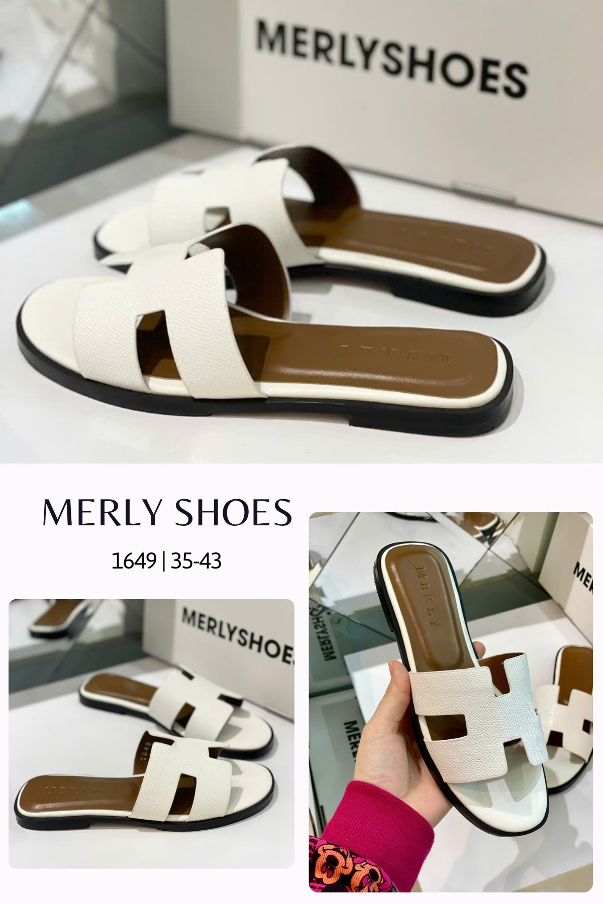 Giày - [NEW] #DépH Da Mềm 😘 Hiện shop mới về đủ từ 35 - 43 Chất liệu da ...