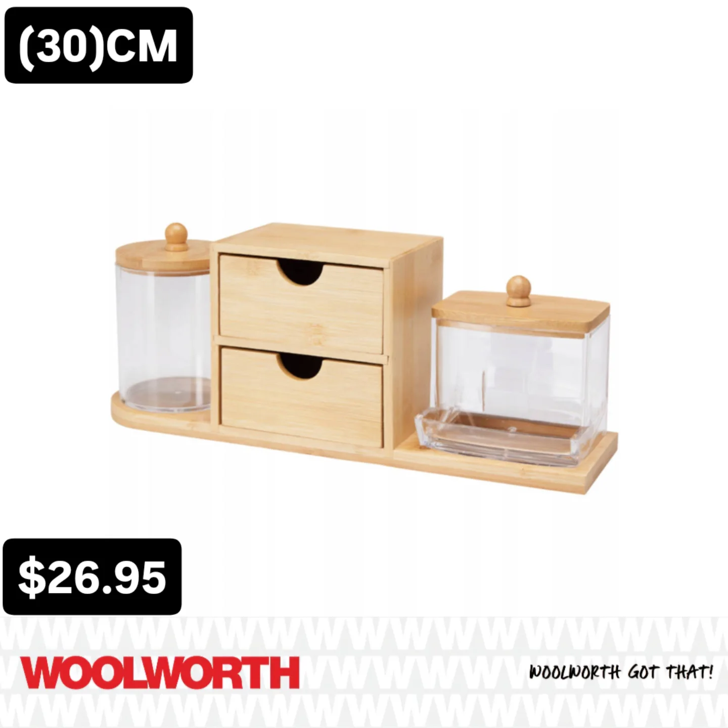 Woolworth - MAKEUP ORGANIZER SET. Available in store. #woolworthgotthat