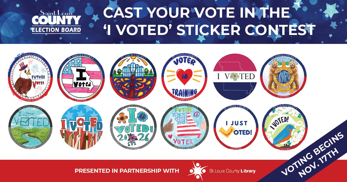 Voting wraps up on 11/30 for... - St. Louis County Library | Facebook