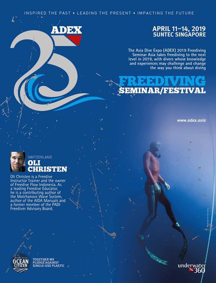 Oli Christen with Freedive Flow