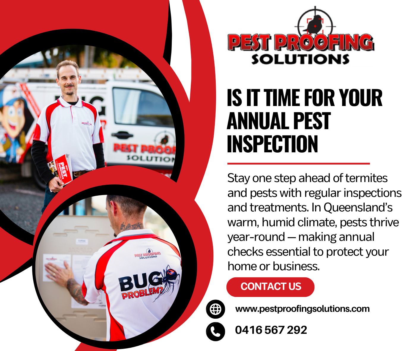 Is it time for your Annual Pest... - Pest Proofing Solutions | Facebook