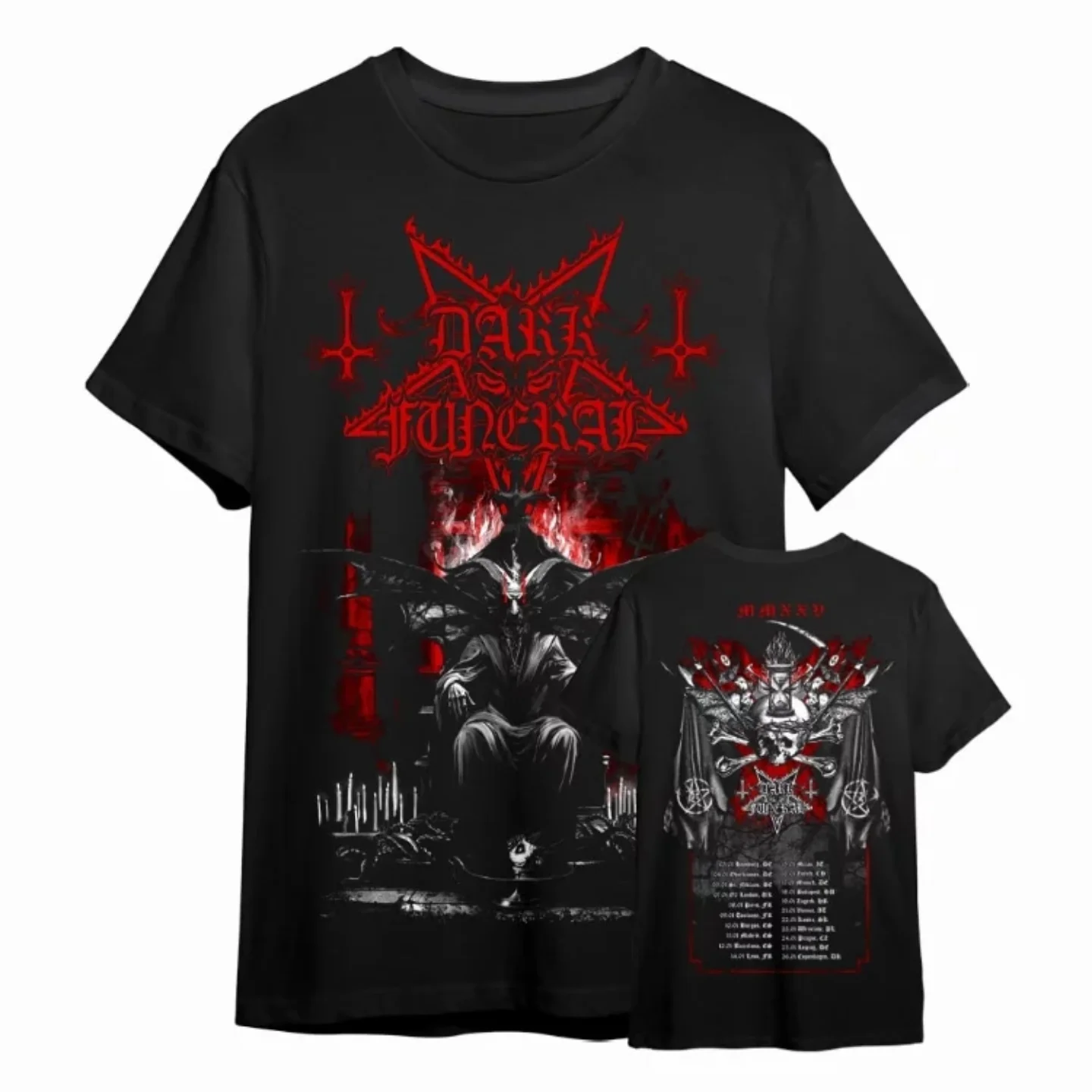 T-Shirt - Baphomet (Tour 2025) www.diaboliswear.com [Main]