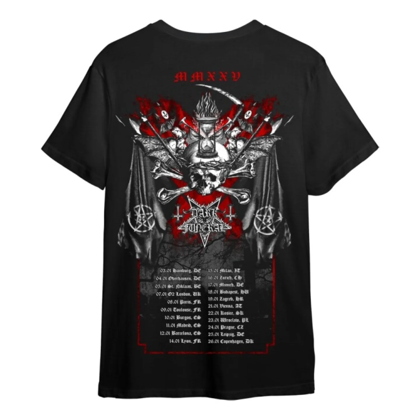 T-Shirt - Baphomet (Tour 2025) www.diaboliswear.com [Main]