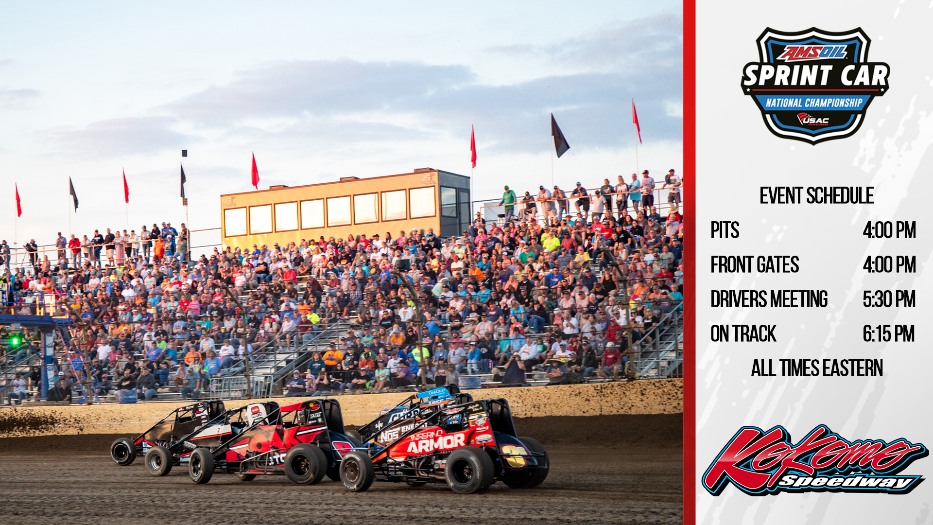 USAC - The Smackdown Finale! 👊 $30,000 + $500 per lap led + 40 laps are ...