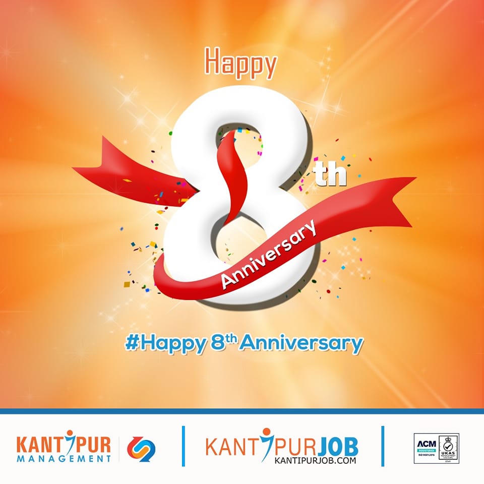 Celebrating 8th... - Kantipur Management Private Limited