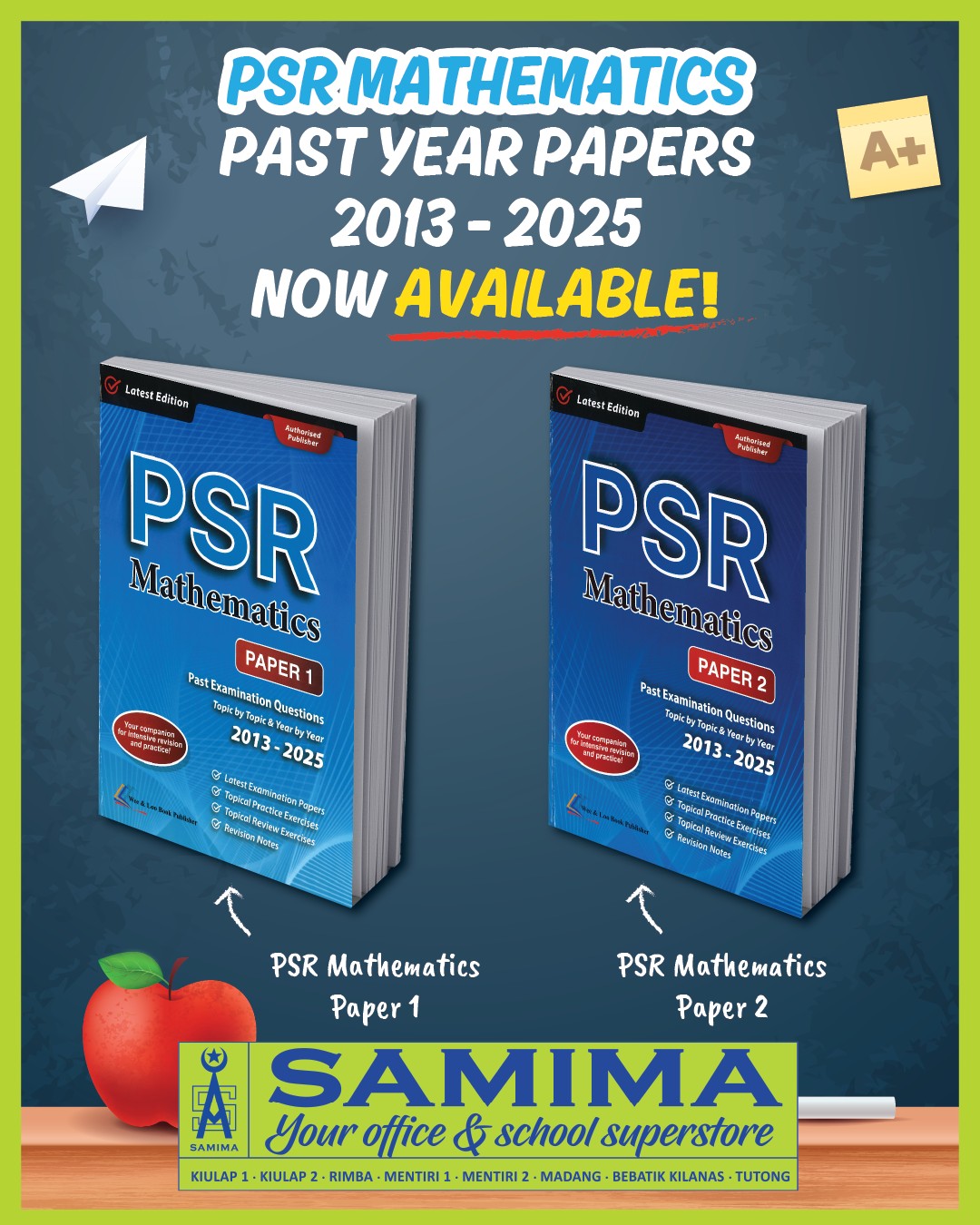 Samima - 📘 PSR Mathematics Past Year Papers (2013–2025) are HERE! 📘 Get ...