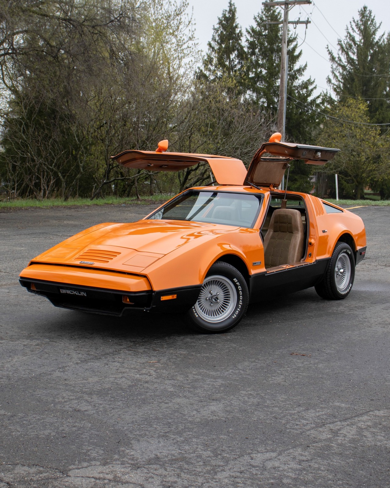 FOR SALE: 1975 Bricklin SV-1 Highlights Include: Orange Exterior