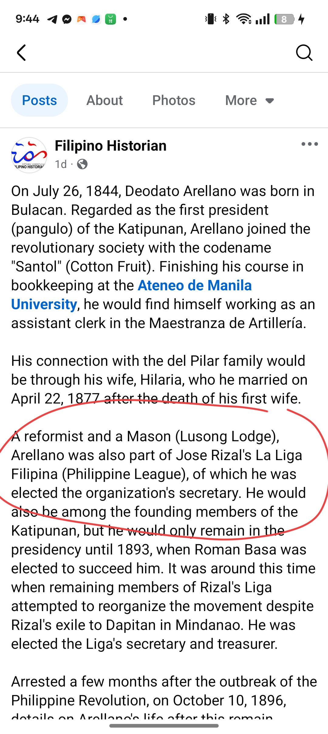 Prof - Fake News, Fake History from Filipino Historian Deodato Arellano ...