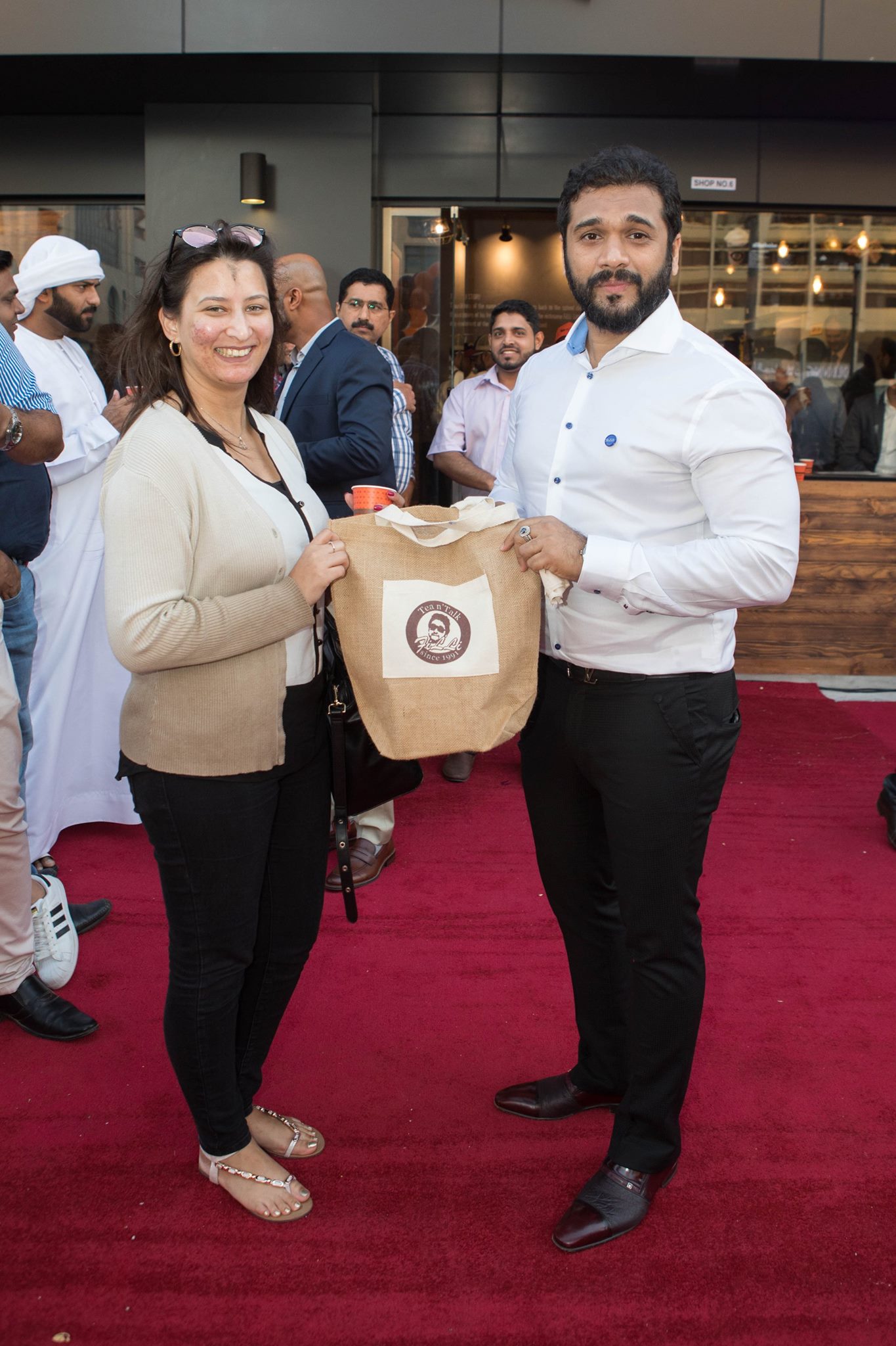 FiLLi Cafe - Our #vipinvite winners with our CEO Mr. Rafih...