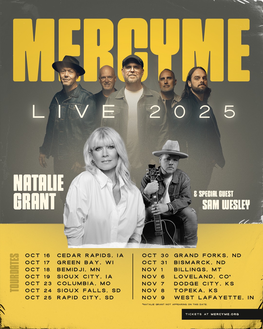 NOW YOU KNOW!! Harvest of Hope 2026--MercyMe, Tasha Layton and Sam