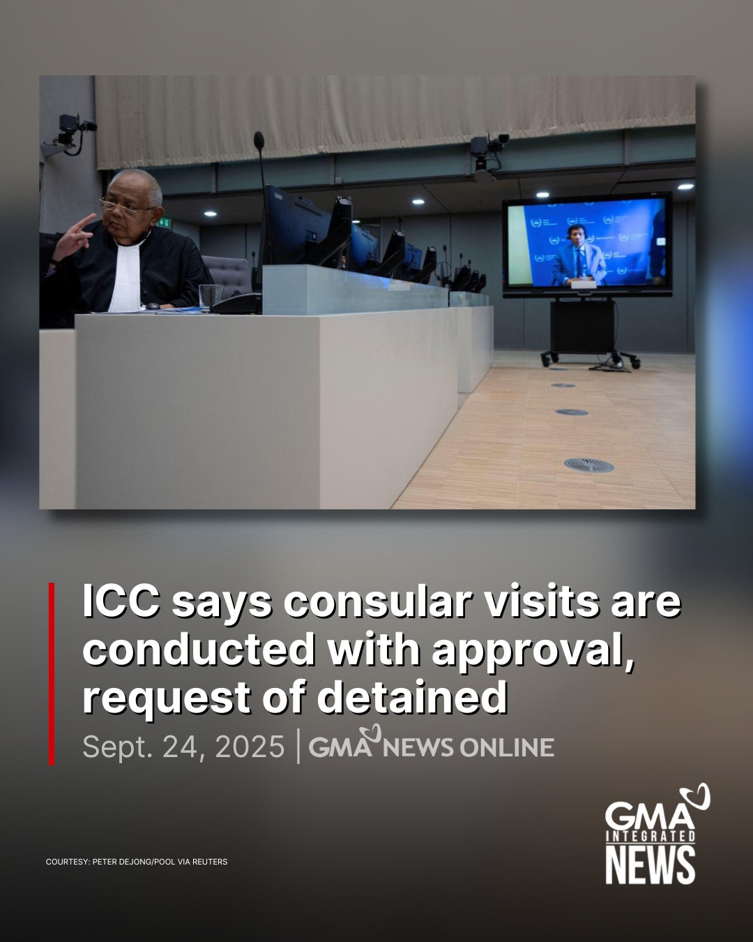 GMA News - Consular visits are only conducted with the... | Facebook