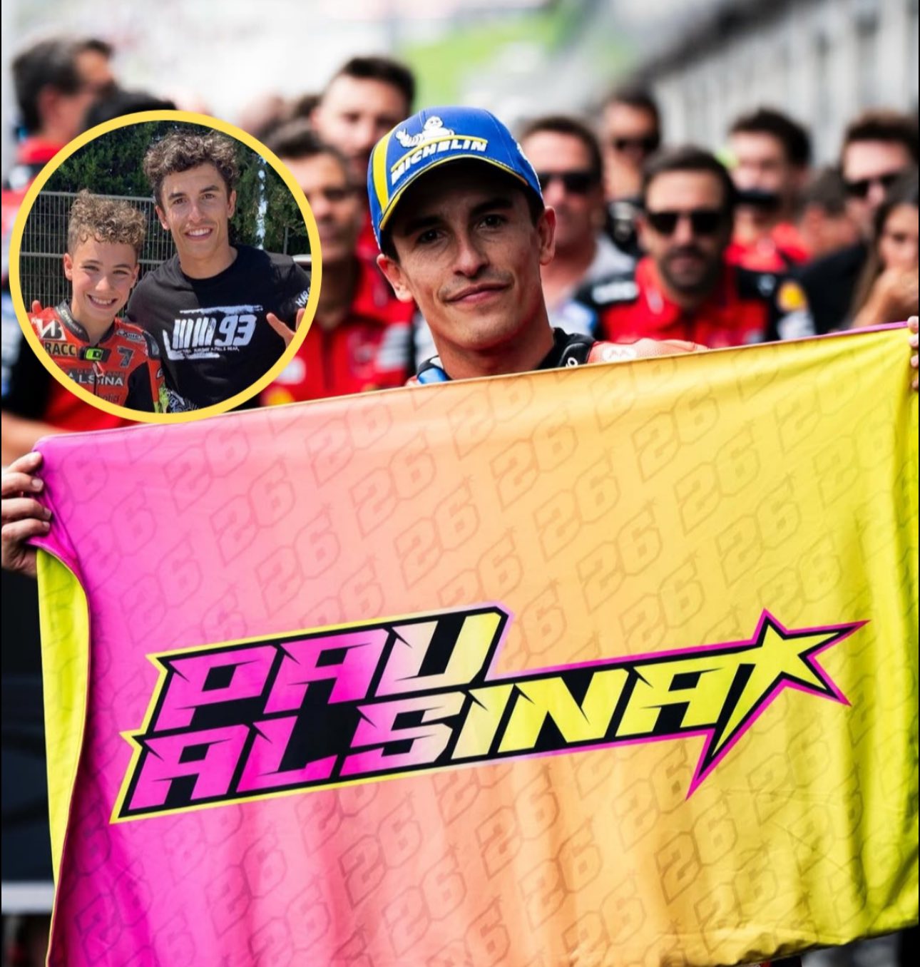 Marco  Marc van der Straten, owner of the Marc VDS Racing Team in
