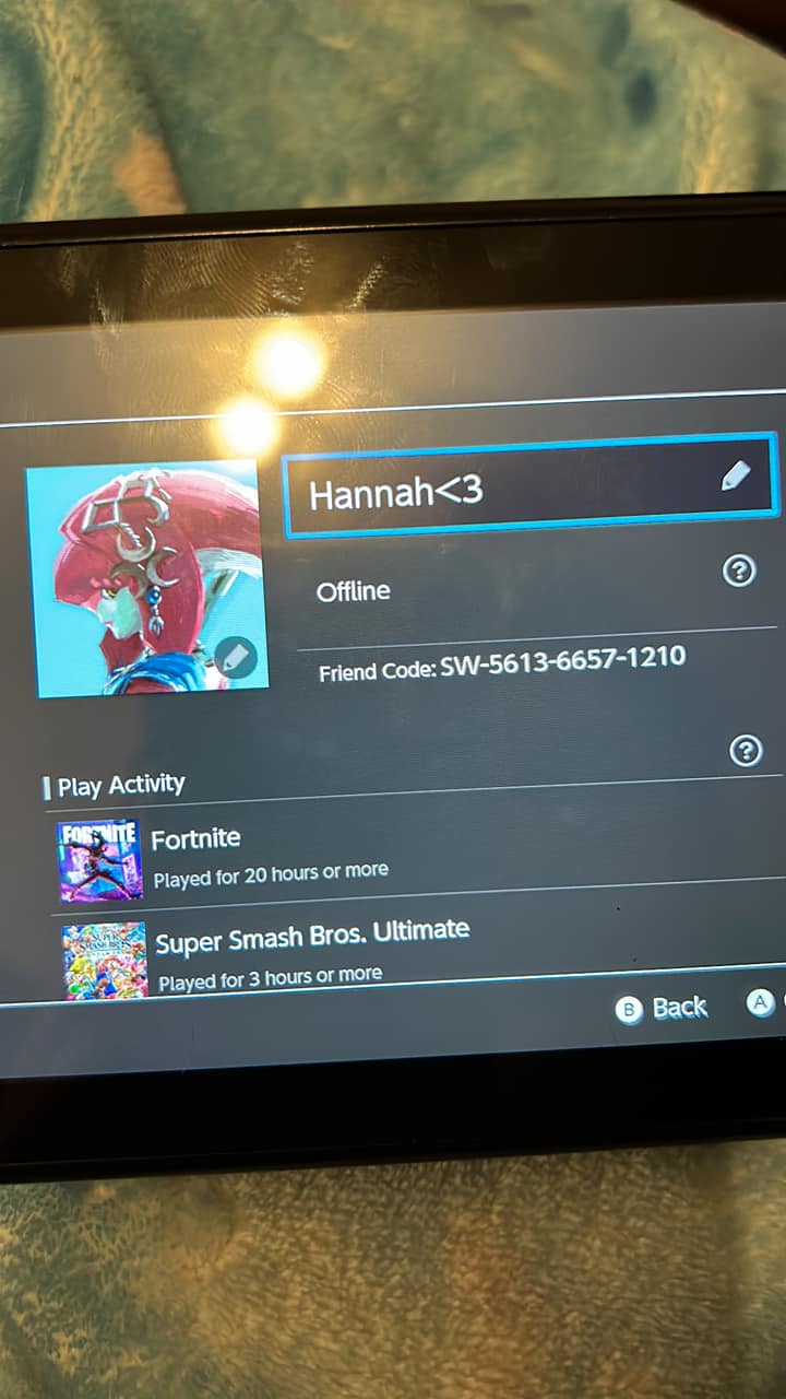 I have some Nintendo switch games available: FNAF security breach