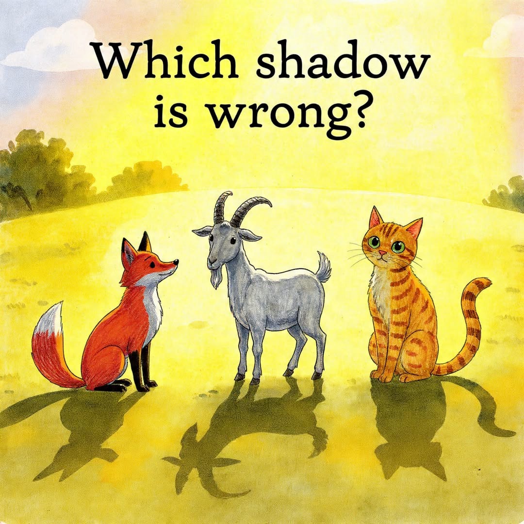 One of these shadow is... - Puzzles, Brain Teasers and Fun | Facebook