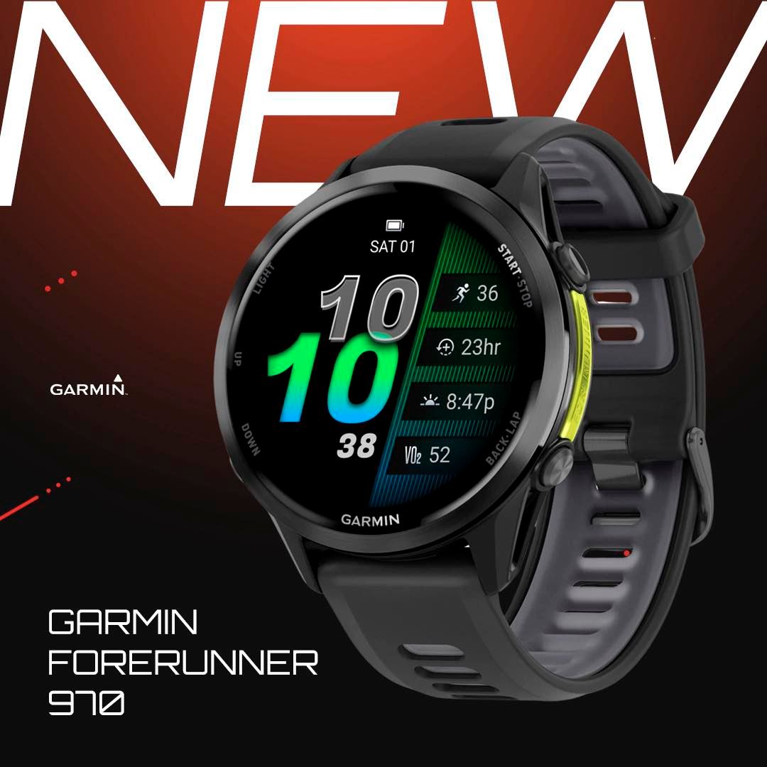 Wearable4U - 🚀 Level Up Your Performance Garmin Forerunner 970 — Now ...