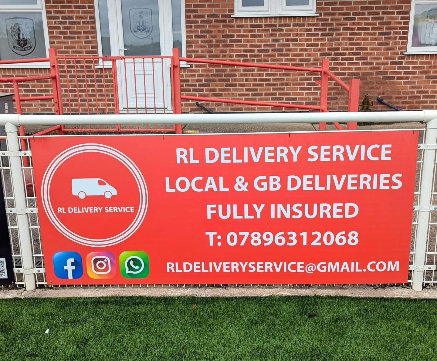 Ilkeston - 🚚 RL Delivery Service – Proudly Displayed at Ilkeston Town ...