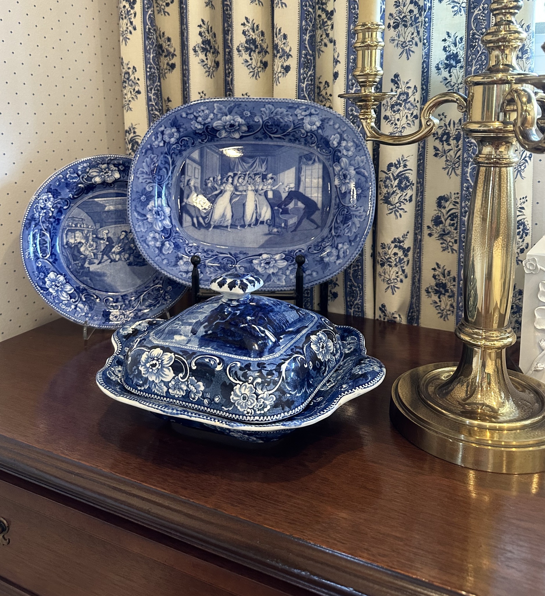 Transferware - Decorate with Transferware! The transferware shown here ...