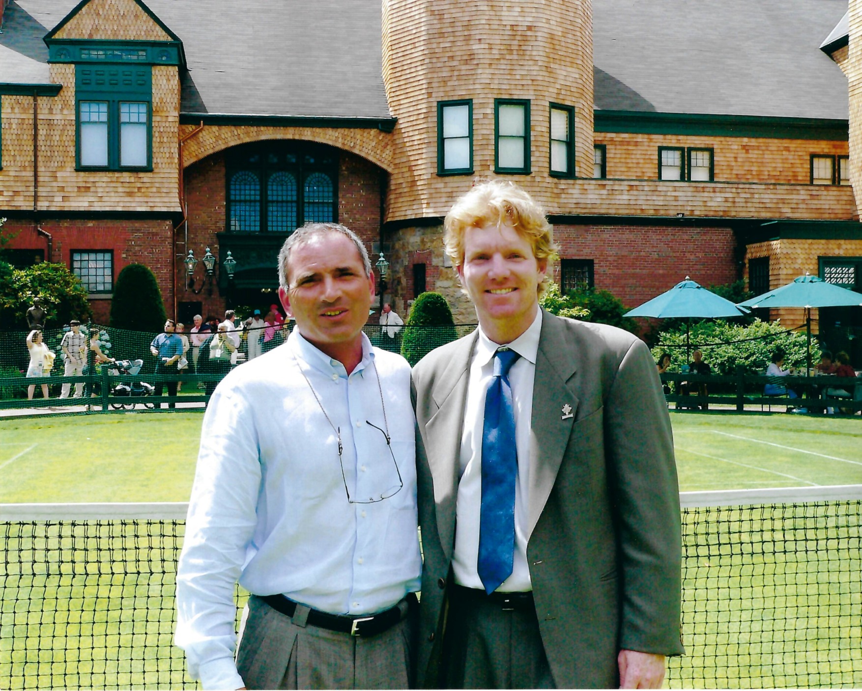 Saviano - From the archives: 2005 with Jim Courier at his Hall of Fame ...