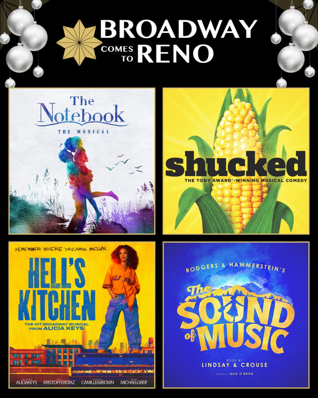 Pioneer - Our Broadway Comes to Reno 4 show bundle makes the perfect ...