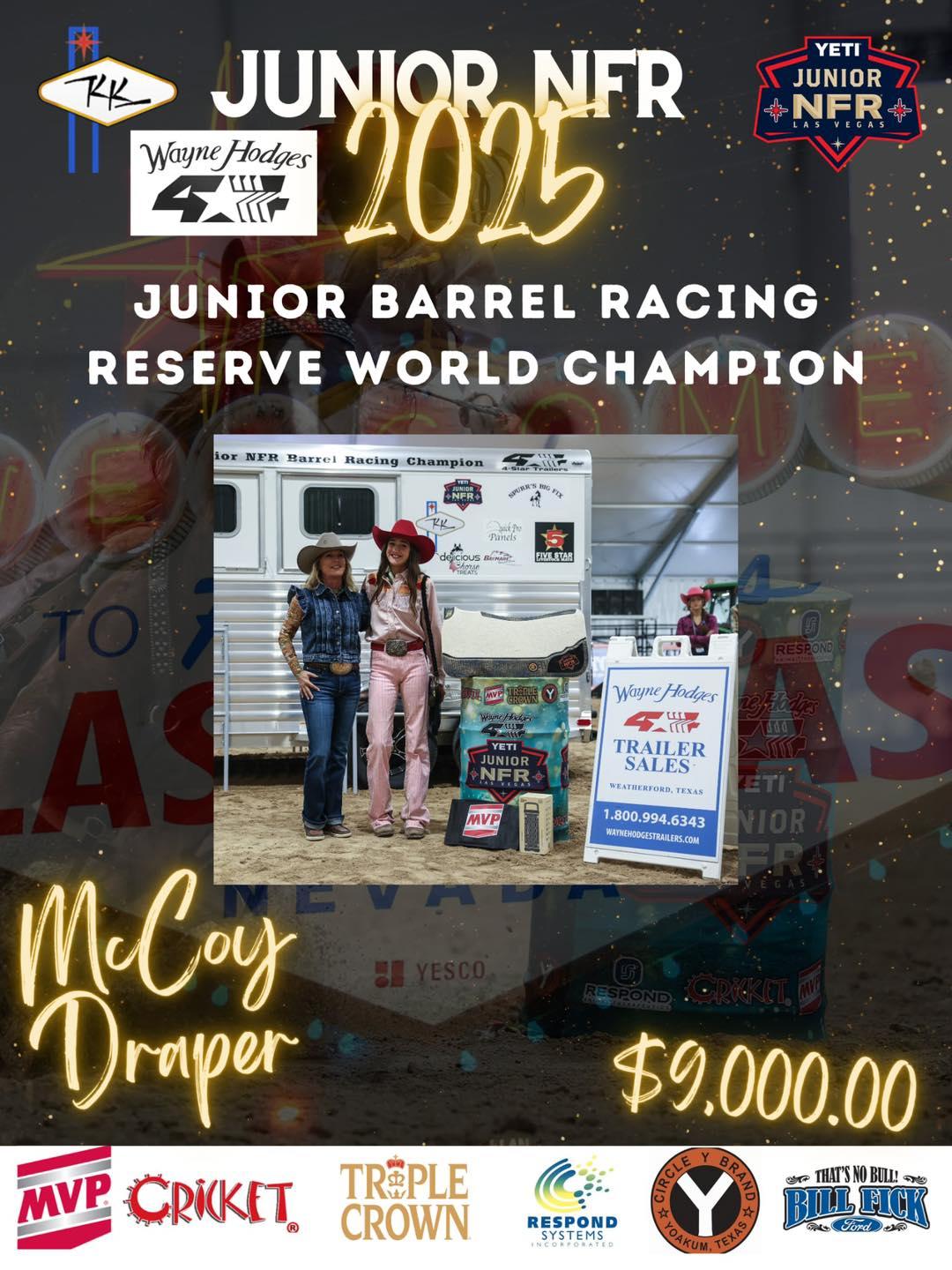 In... - KK Run for Vegas/Junior NFR Barrel Race & Pole Bending | Facebook