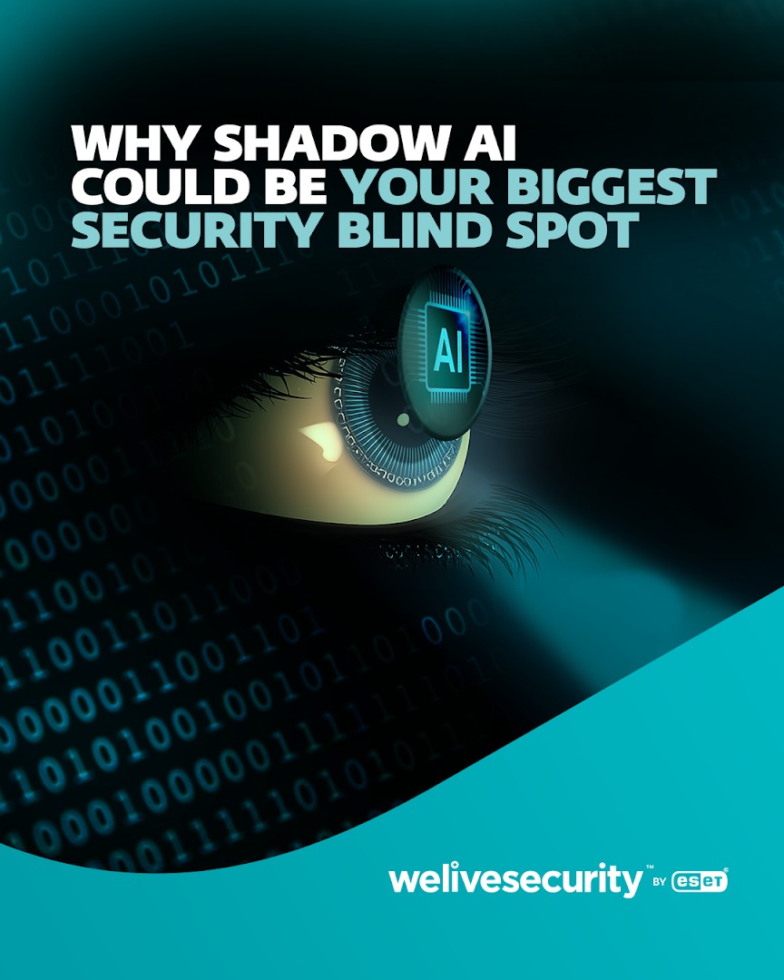 ESET - (FR ⬇️)⚠️ Je kunt niet beschermen wat je niet ziet. Shadow AI ...
