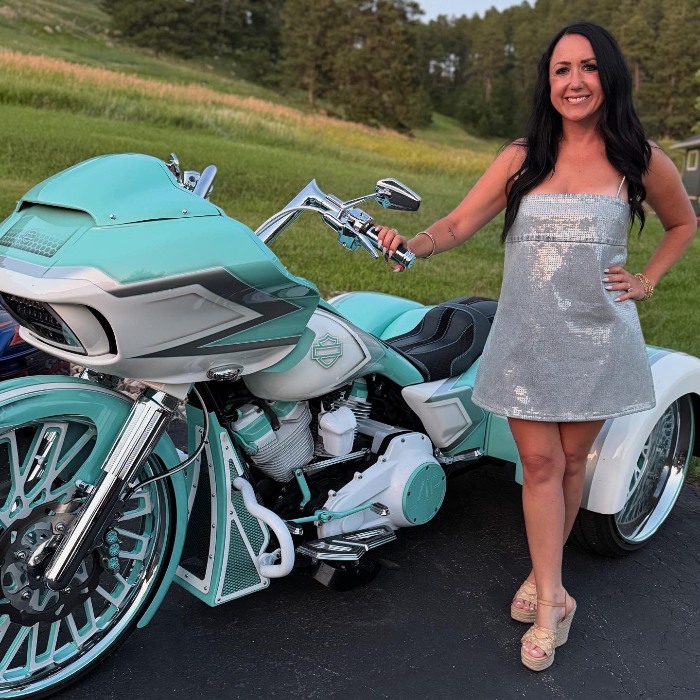 The @tiffanyandco Trike is ready to go impress at @sturgisrally !