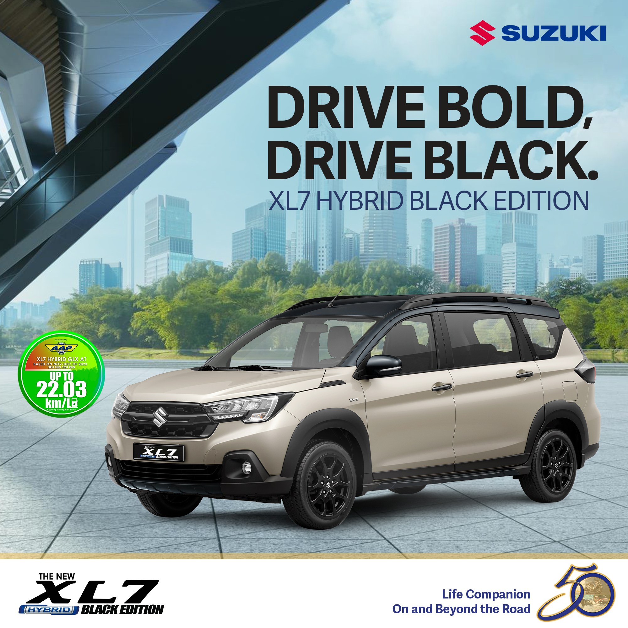 Suzuki - The Suzuki XL7 Hybrid Black Edition brings a new edge in style ...