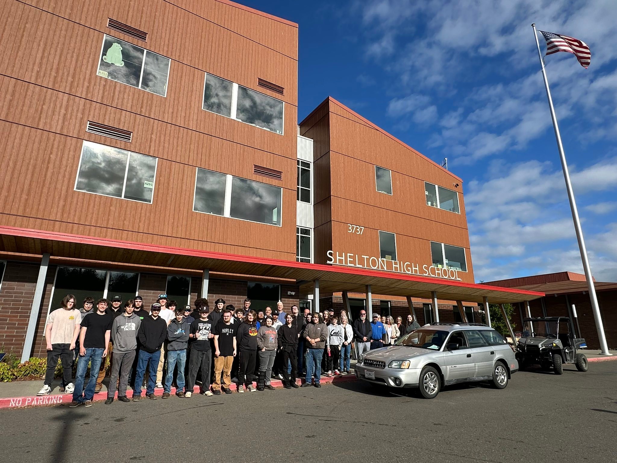 Shelton High School receives donation thanks to community supporters