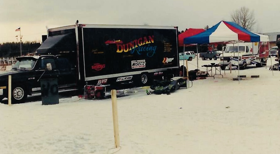 Super - When the Dunigan box truck rolled onto the ice, you just knew ...