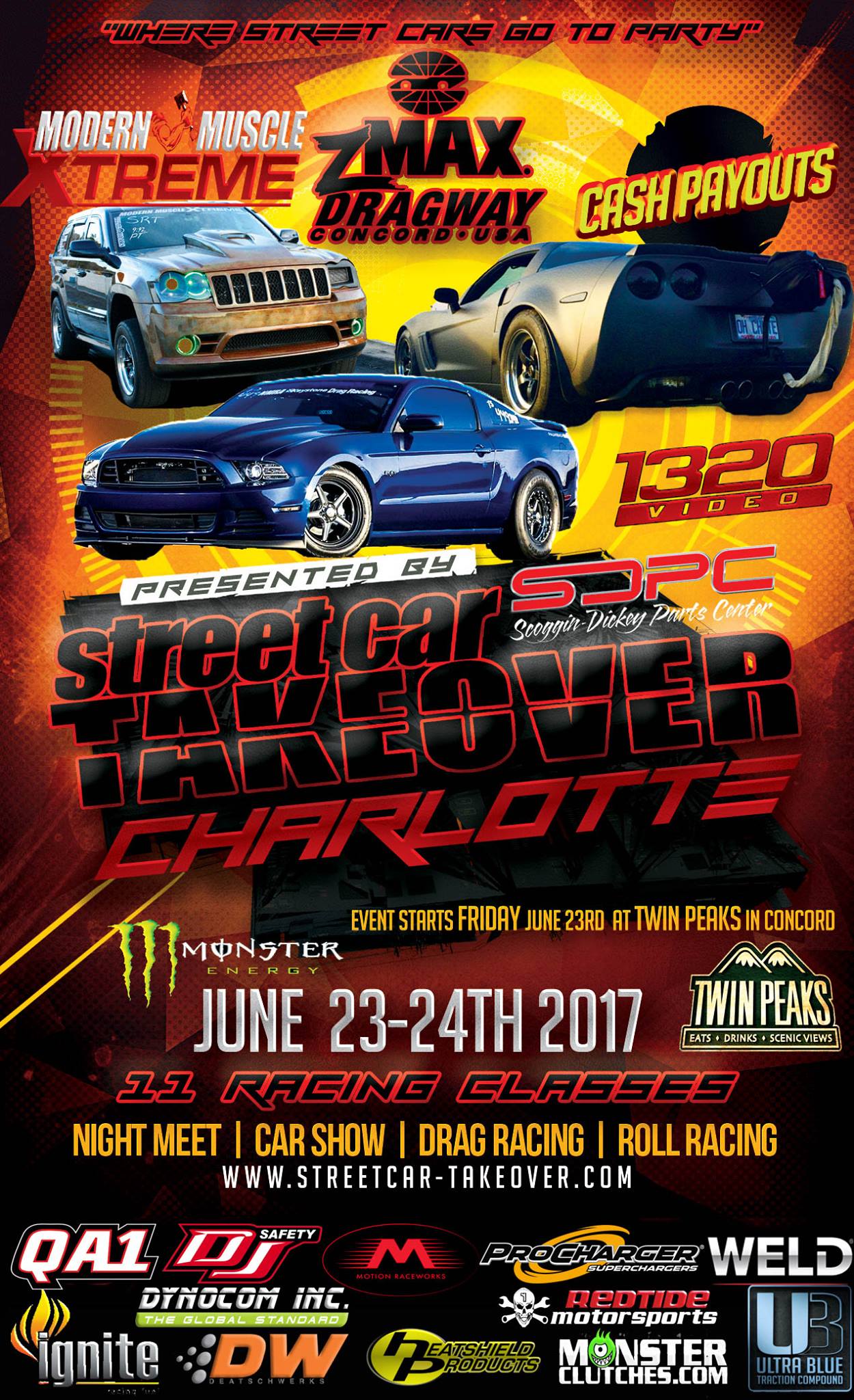 Street Car Takeover - Scoggin Dickey Parts Center Presents Street Car ...