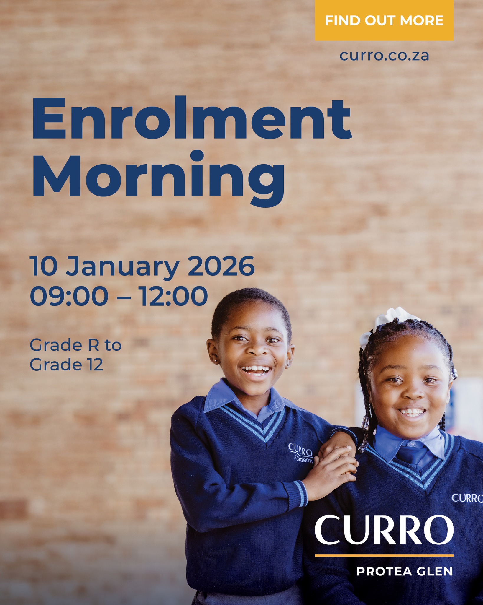 Curro - 🌟 Join Us for Our Enrolment Morning! 🌟 📅 Date: Saturday, 10 ...