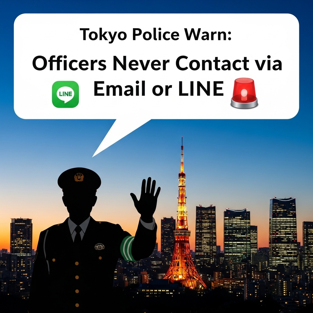 Japan - STAY AWARE !! Tokyo Metropolitan Police held an anti-fraud ...