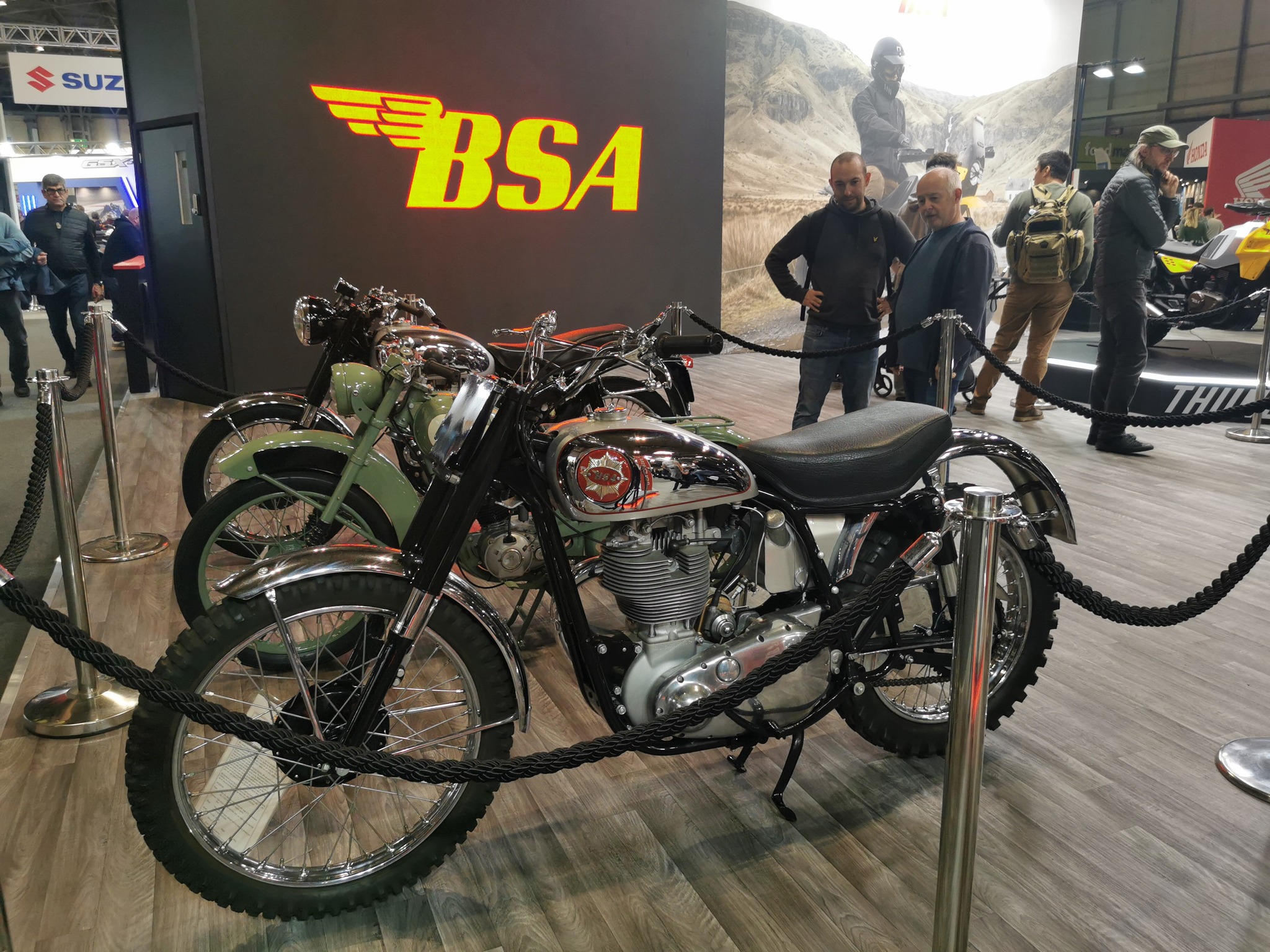 The BSA stand at MCL did not... - Evolution motor works | Facebook