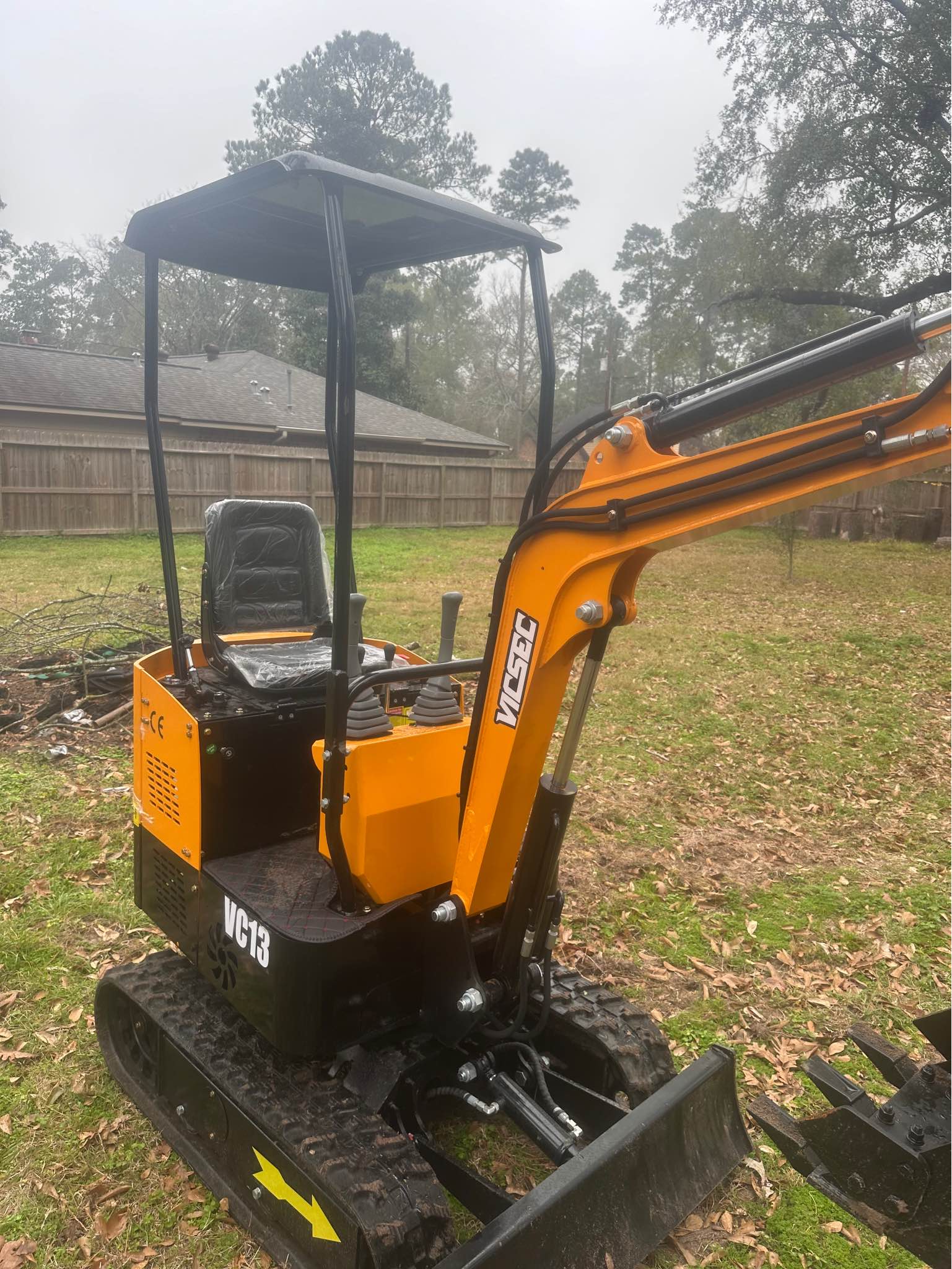 New 2026 Vicsec VC13 Gas Mini Excavator - Toy Construction Vehicles ...
