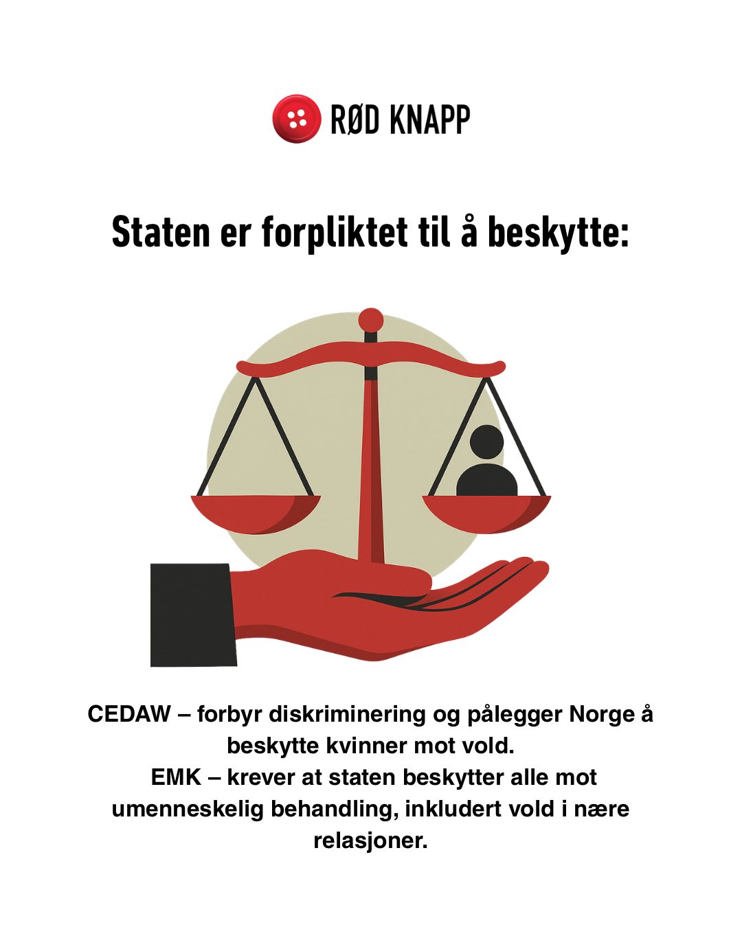 Rød Knapp - Stopp vold mot kvinner