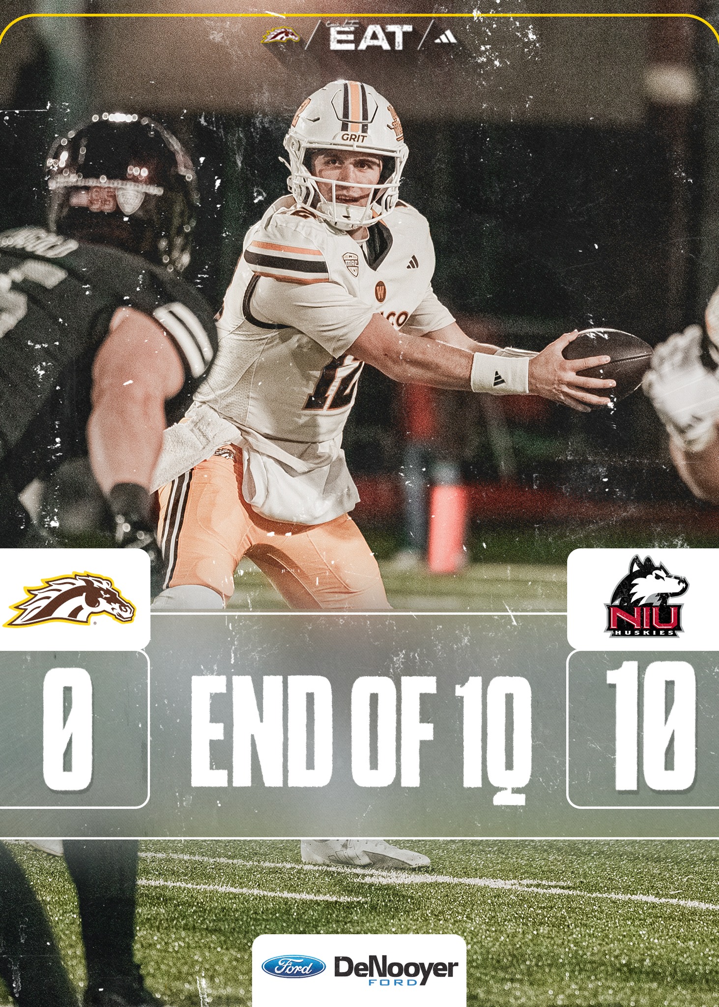 On to the 2nd quarter in DeKalb. - Western Michigan Football | Facebook