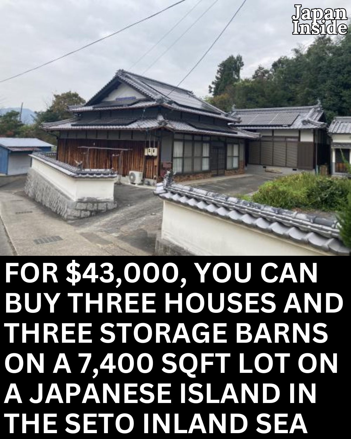 $22,000 That's the full asking price for a 6-room wooden farmhouse