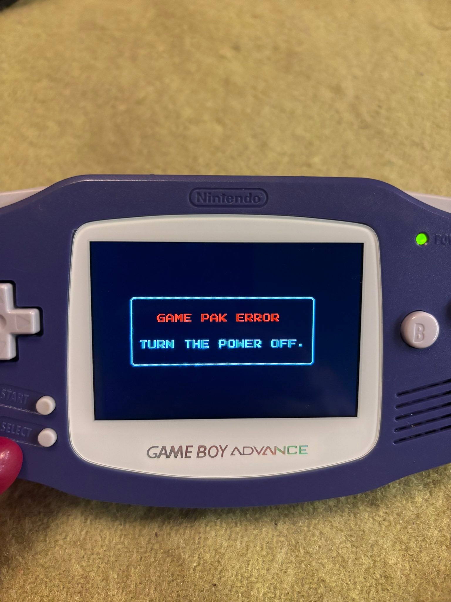 THUNDERCADE in this 53 in 1 cartridge ,when you hold the A key and