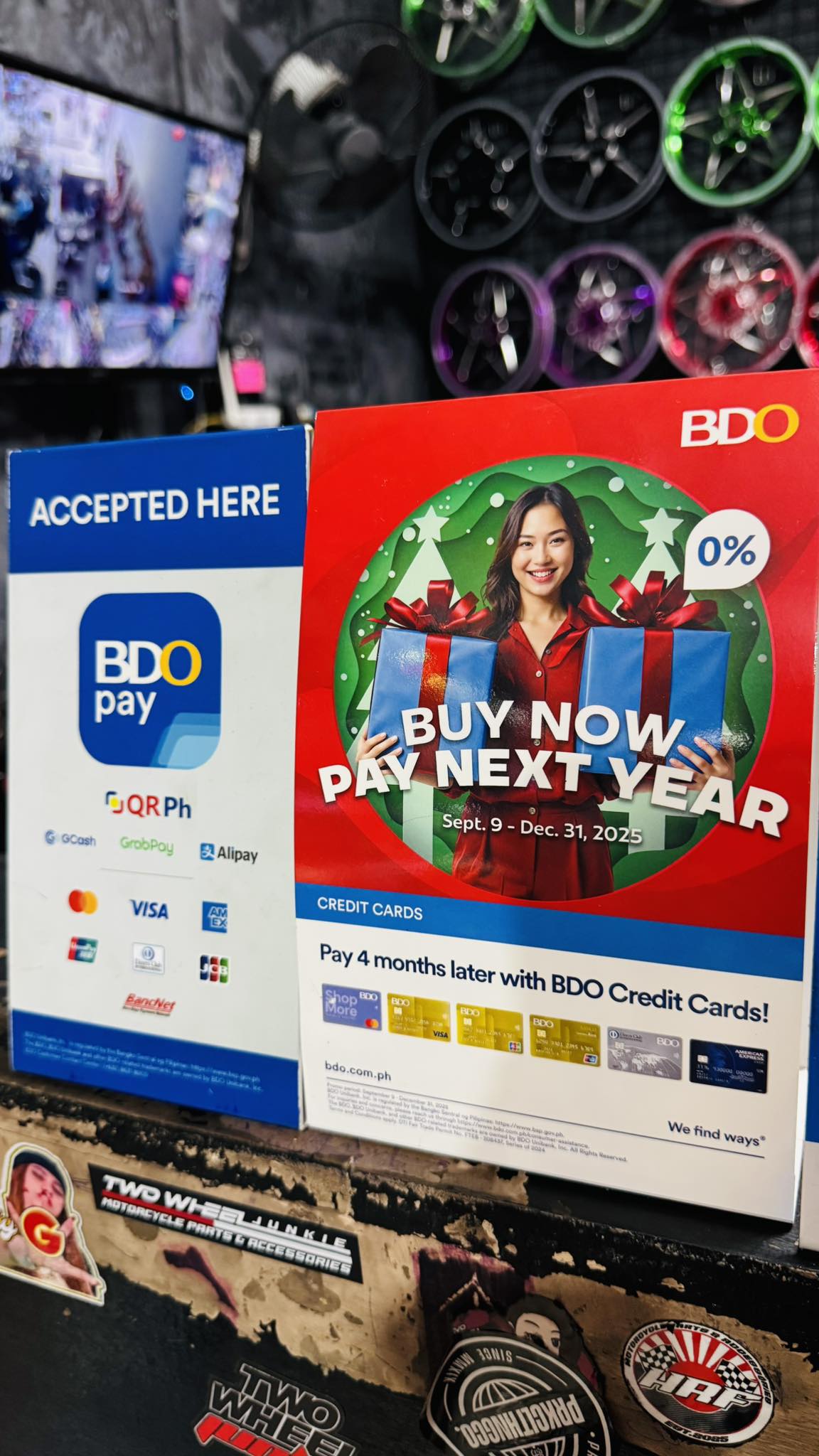 Its baack! BDO Buy now Pay... - Two wheel junkie Main Page | Facebook