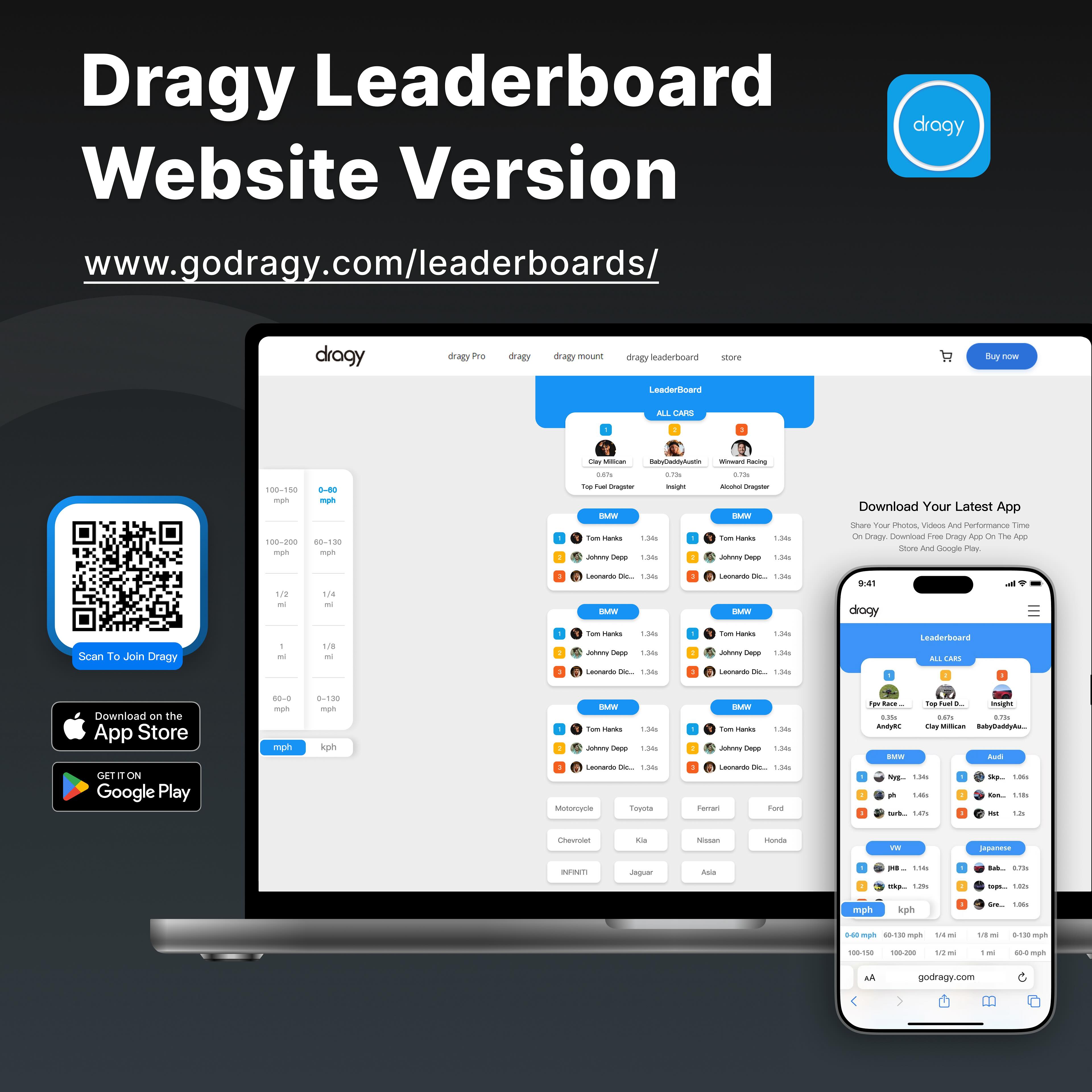 ️‍🔥Dragy leaderboard got even better.... - Dragy Motorsports | Facebook