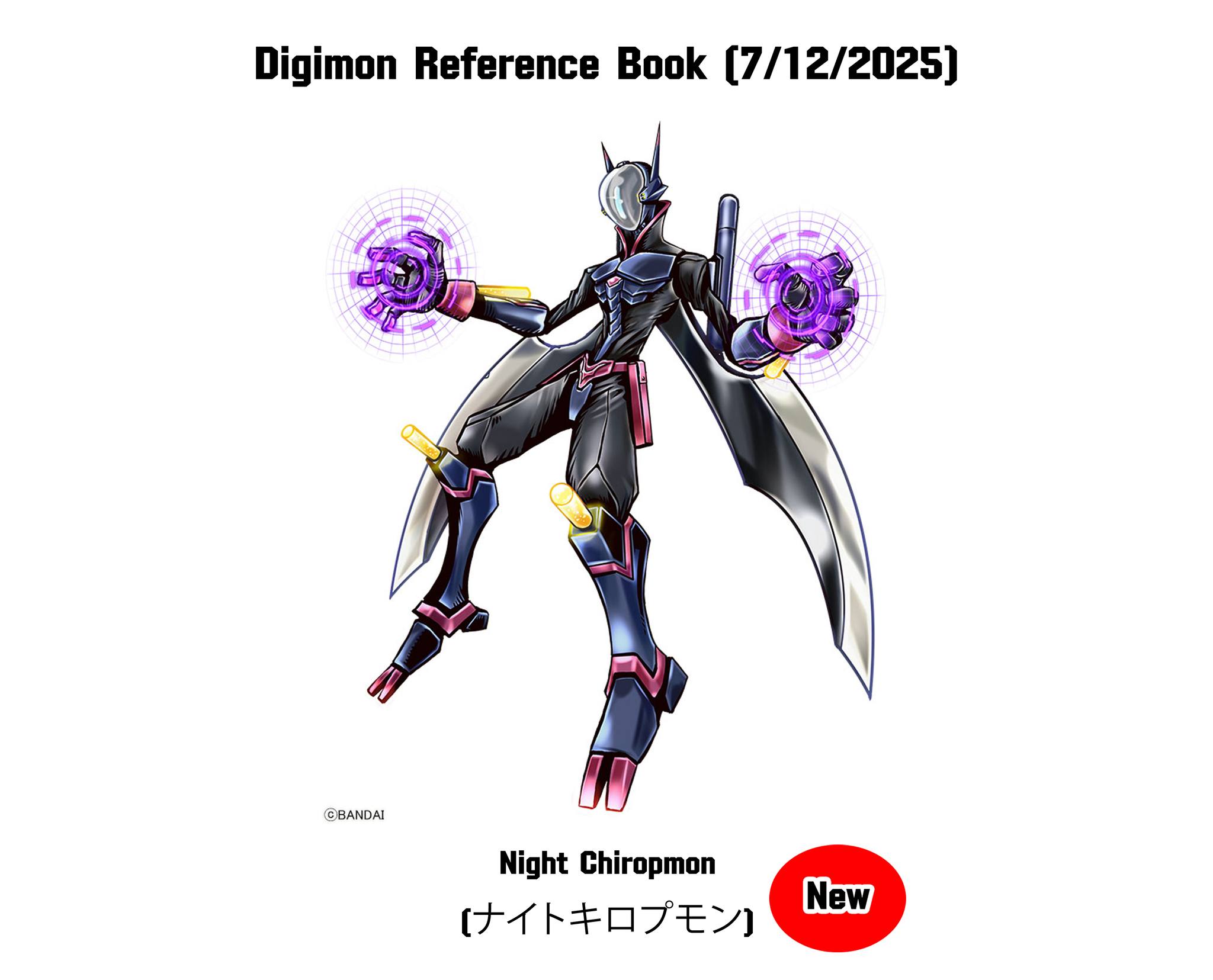 Digimon - หัวข้อ Digimon Reference Book Update - 7 ธันวาคม ค.ศ.2025 ...