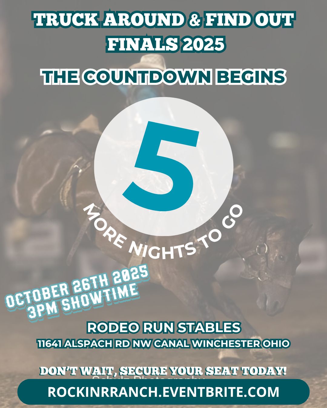 Only 5 more nights until the Truck... - Rodeo Run Stables | Facebook