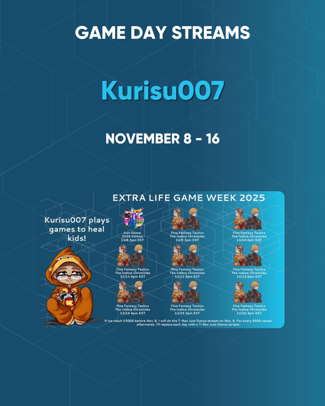 Extra Life - Check out our NEW 15th Anniversary-themed #ExtraLife ...