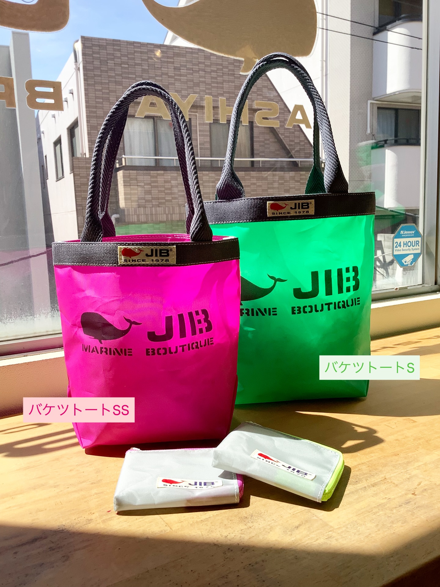 ファミリア×JIB♡芦屋店限定商品 トートバッグS♡グレー 芦屋モンテメール