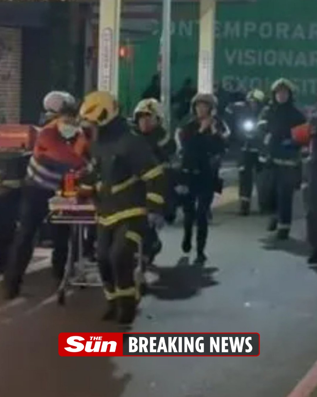 The Sun - Horror smoke bomb and knife rampage at major train station ...