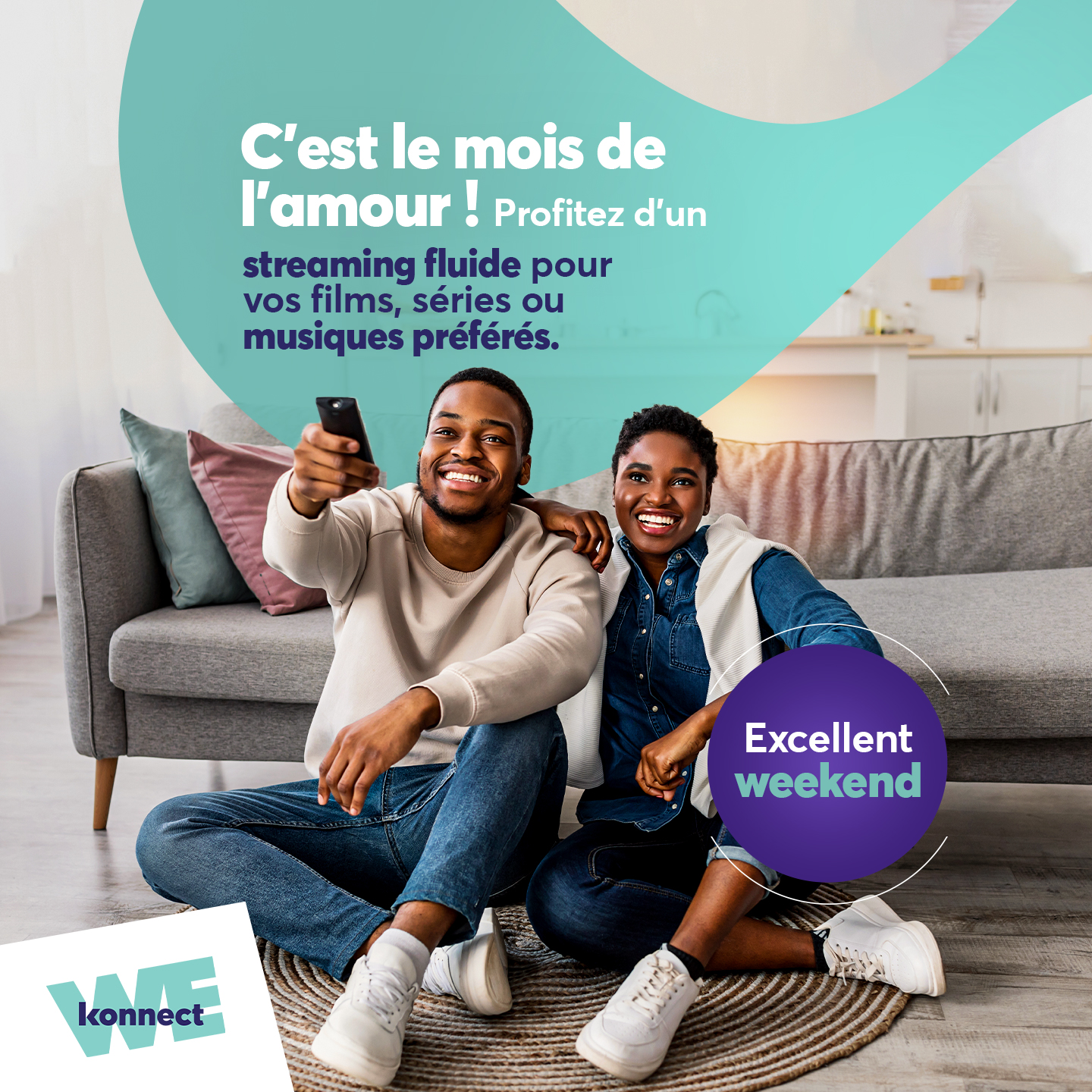 Konnect - C’est le mois de l'amour ! Profitez d’un streaming fluide ...