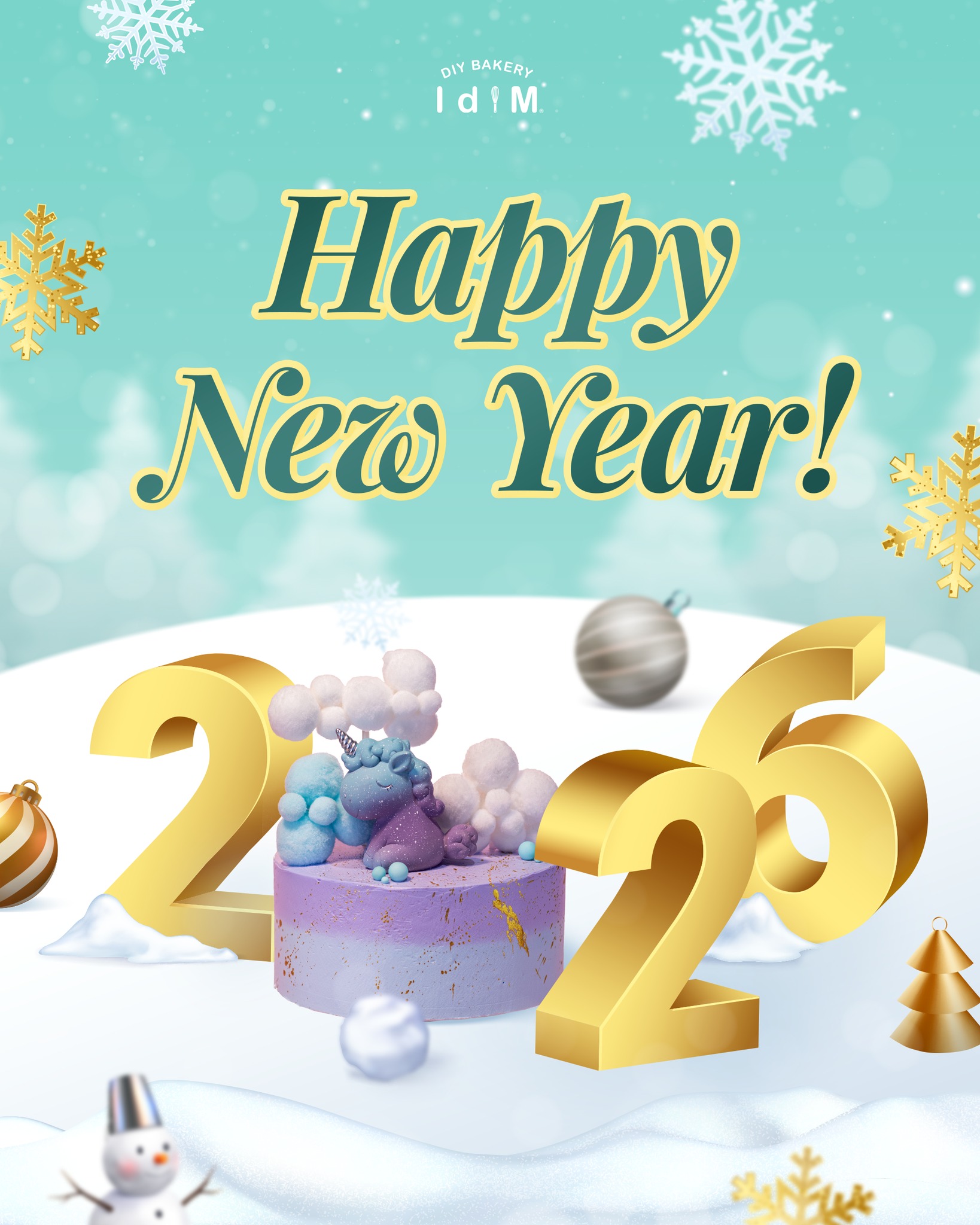 IDIM DIY Bakery - 🥳🎉 𝐇𝐚𝐩𝐩𝐲 𝐍𝐞𝐰 𝐘𝐞𝐚𝐫! 🎉🥳 𝙻𝚎𝚝’𝚜 𝚋𝚊𝚔𝚎 𝟸𝟶𝟸𝟼... | Facebook