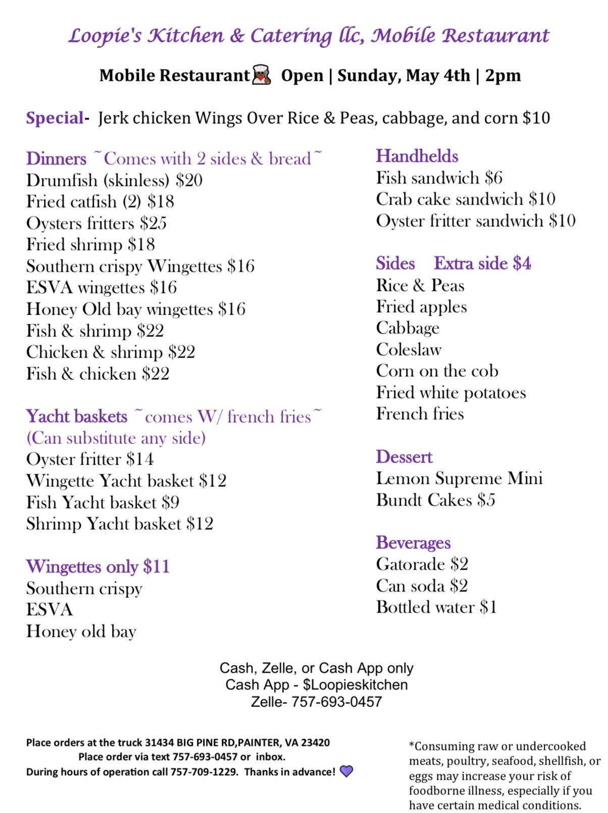 Loopie's Kitchen & Catering