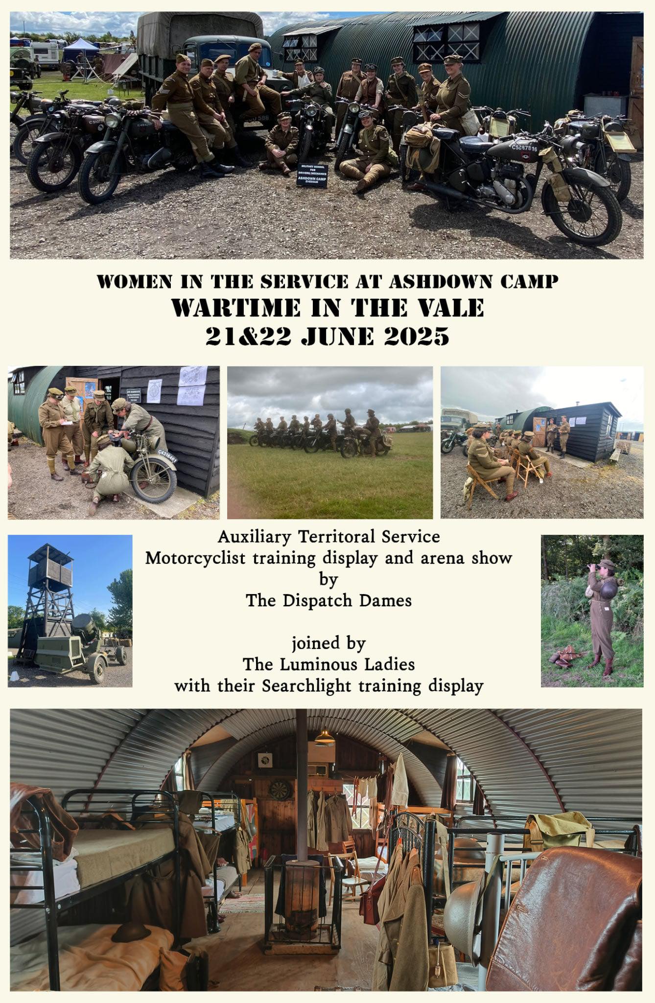 Wartime - Very much looking forward to welcoming the ATS ladies to ...